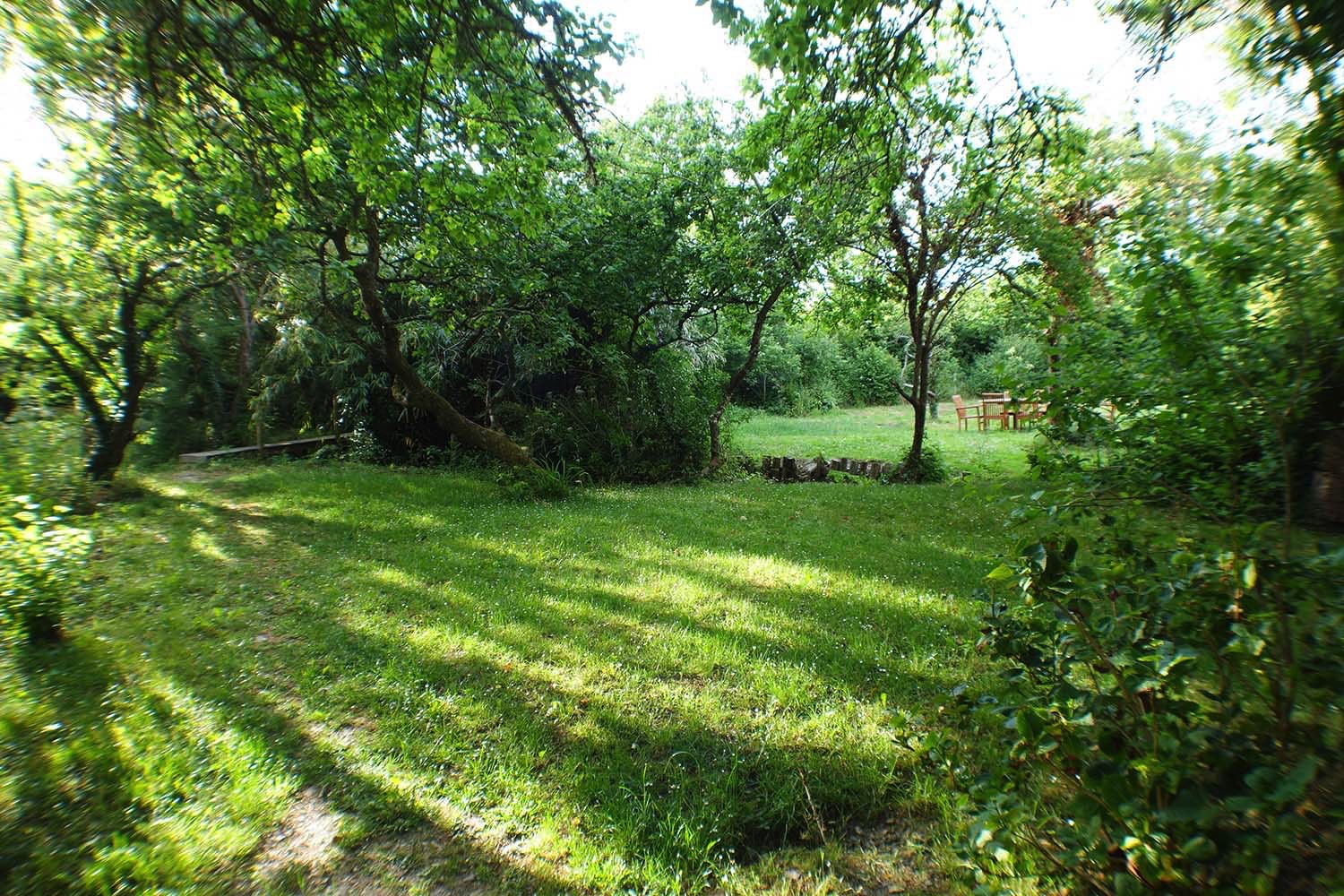 Garden of Porthcothan Mill Cottage a dog friendly holiday cottage in Cornwall